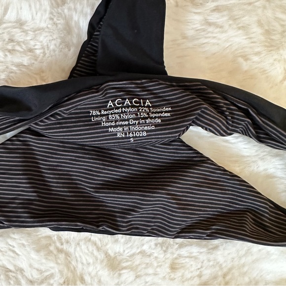 Acacia Spain Top and Ho'okipa Bottom in Jet - Picture 4 of 4